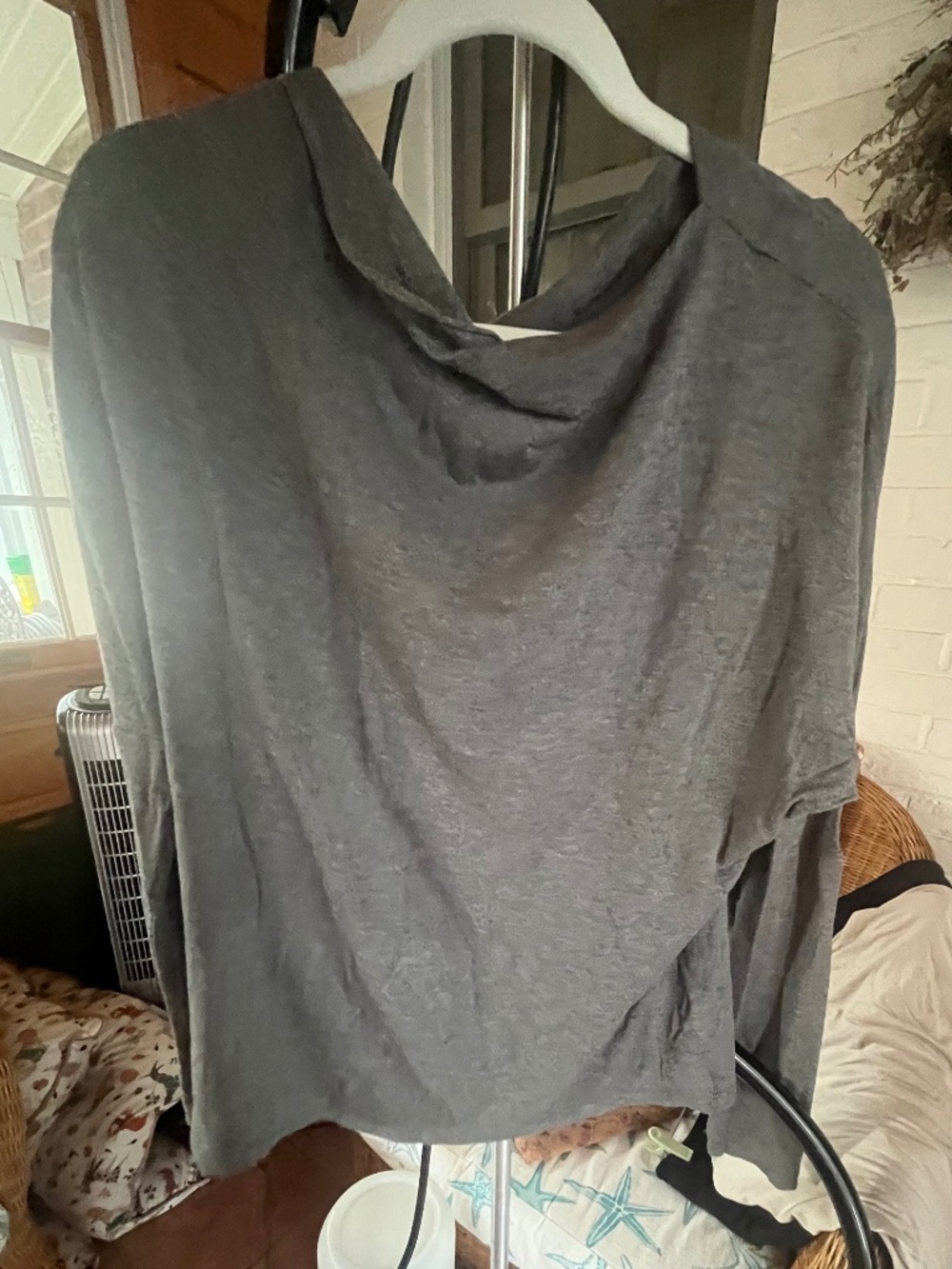 Bleusalt Gray "Cindy" Top, L